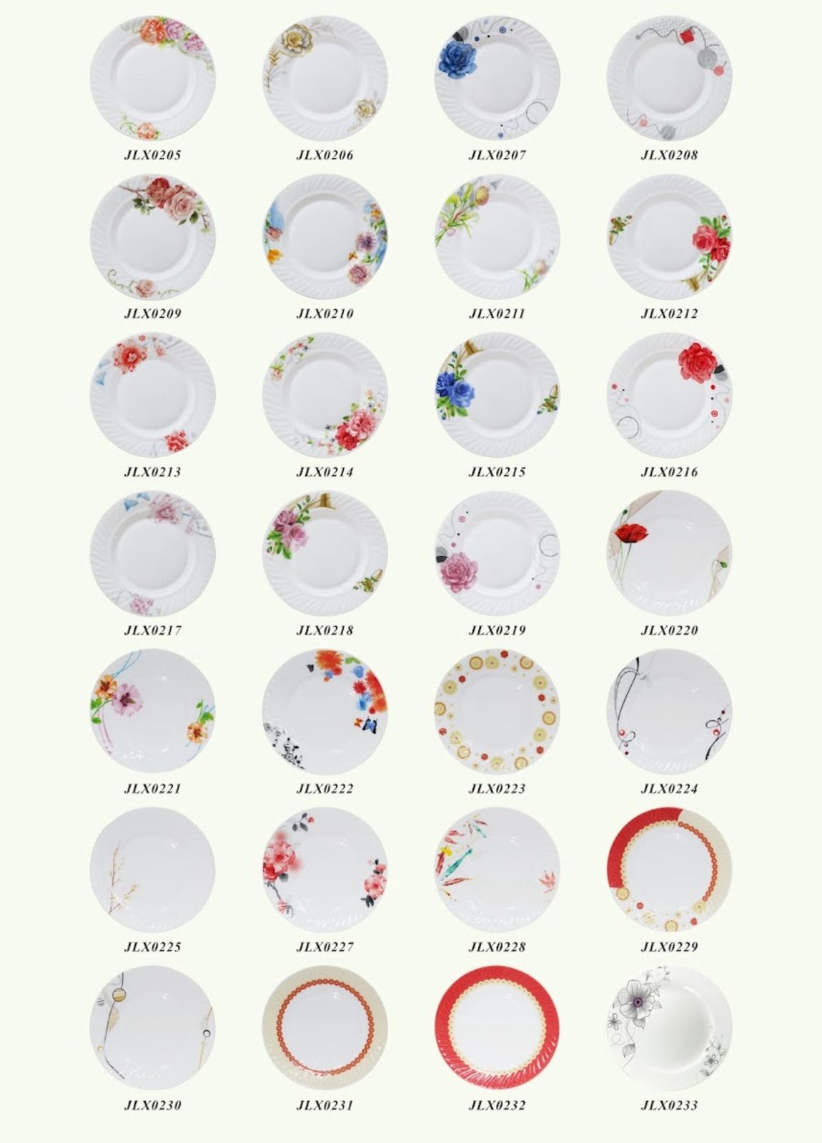 Decorative Dinner Plates Collection