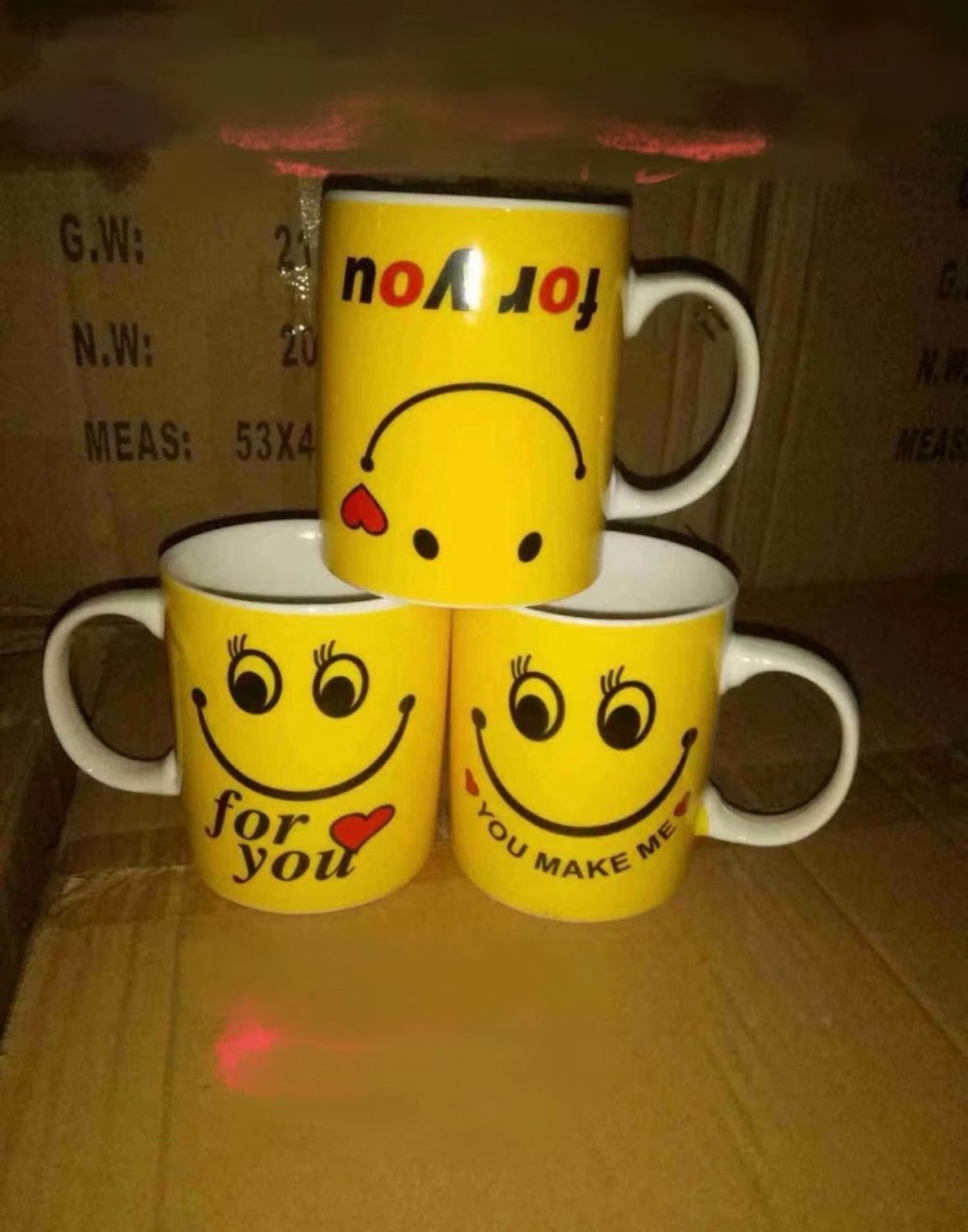 Smiley Face Ceramic Mug